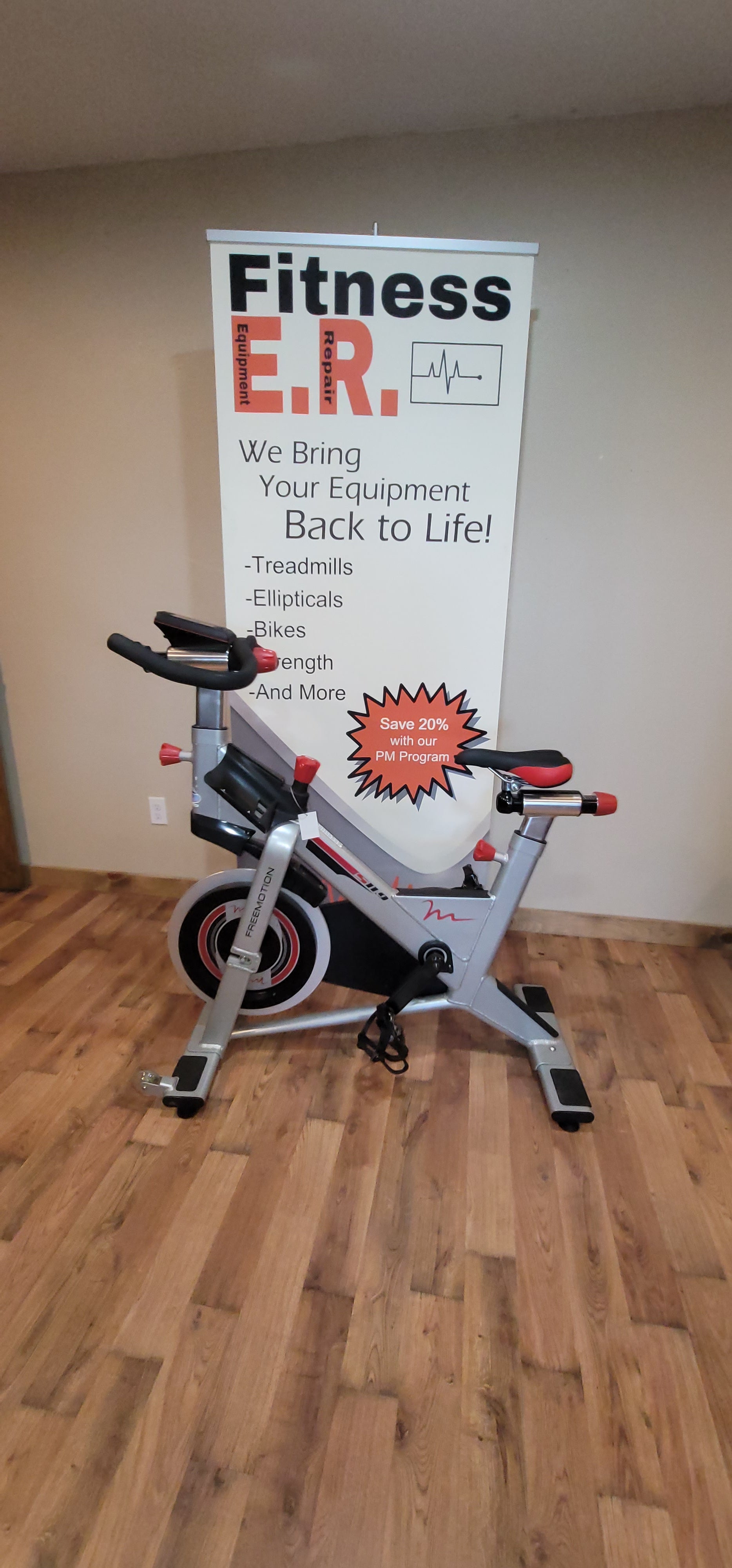 Chain driven exercise online bike