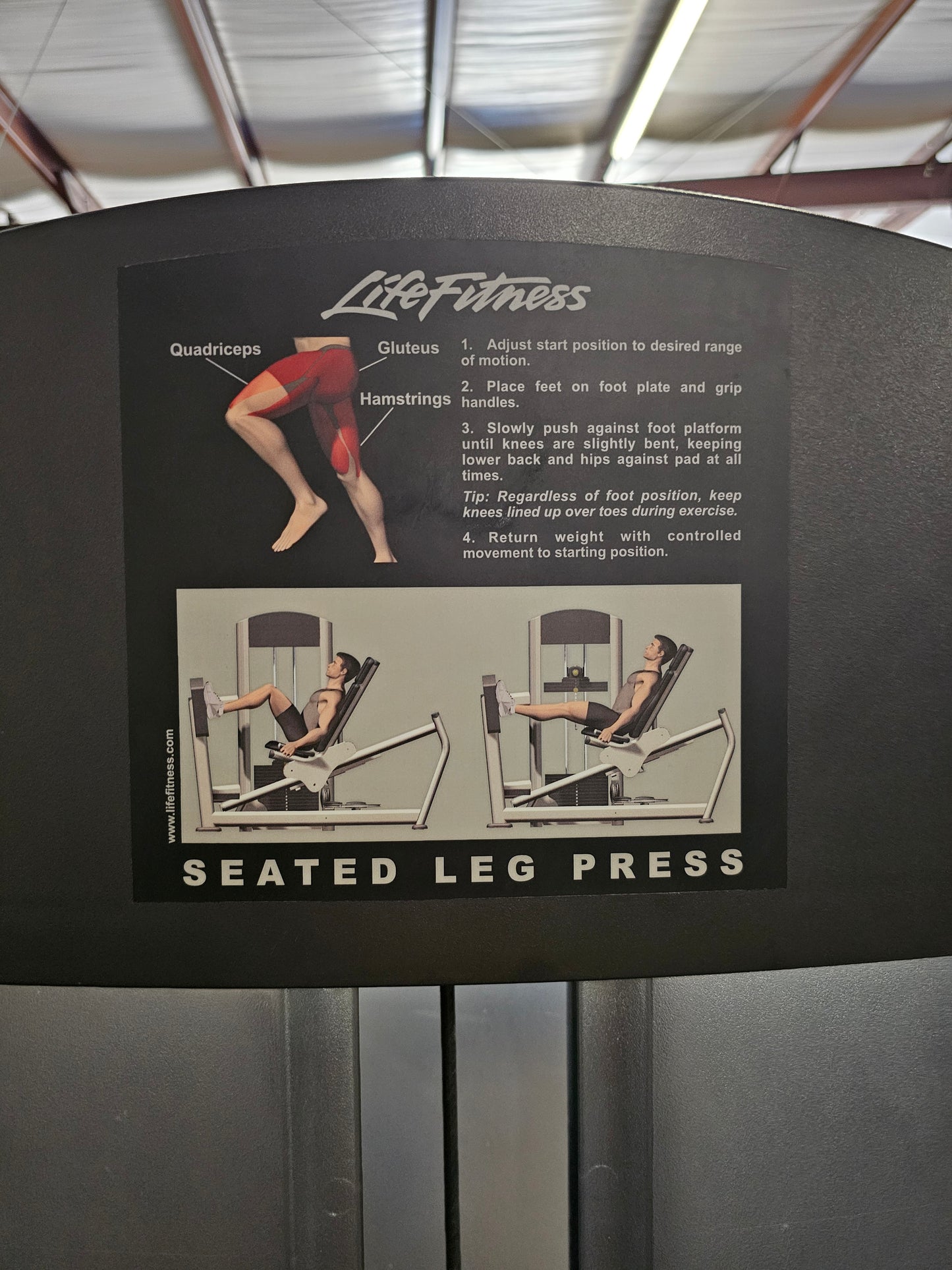 Life Fitness Seated Leg Press