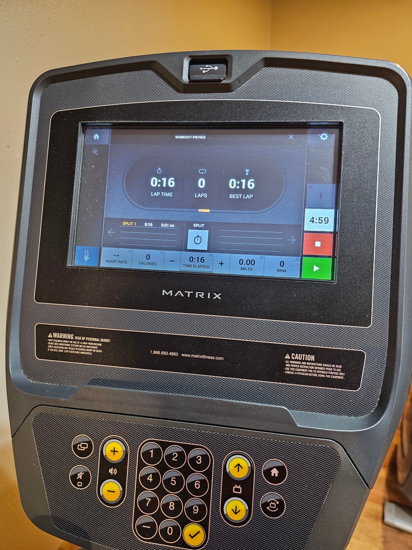 Matrix E1xe Suspension Elliptical