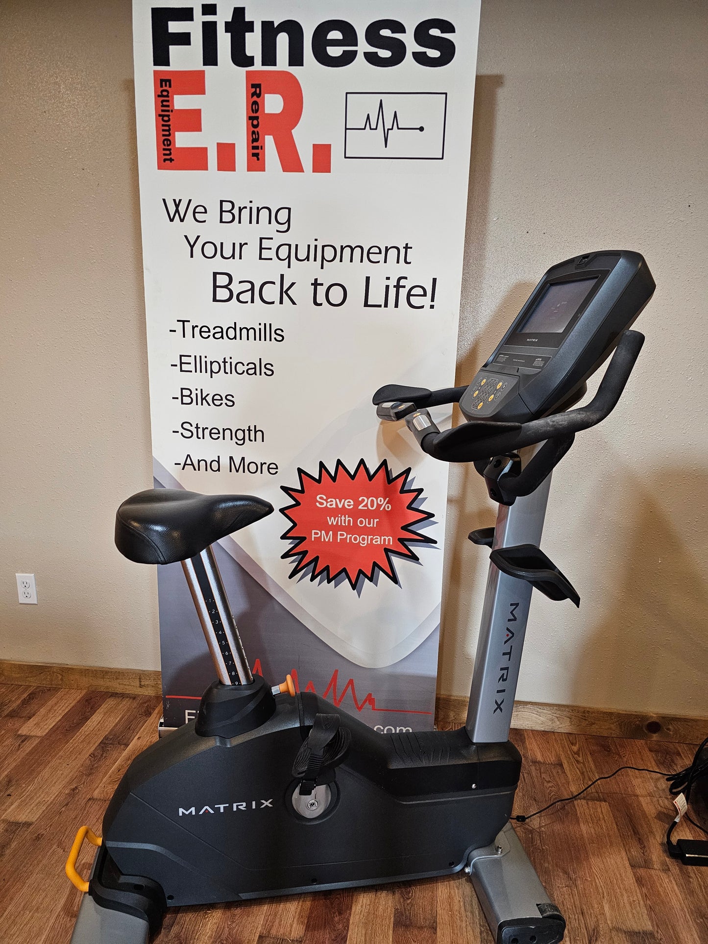Matrix Upright Bike