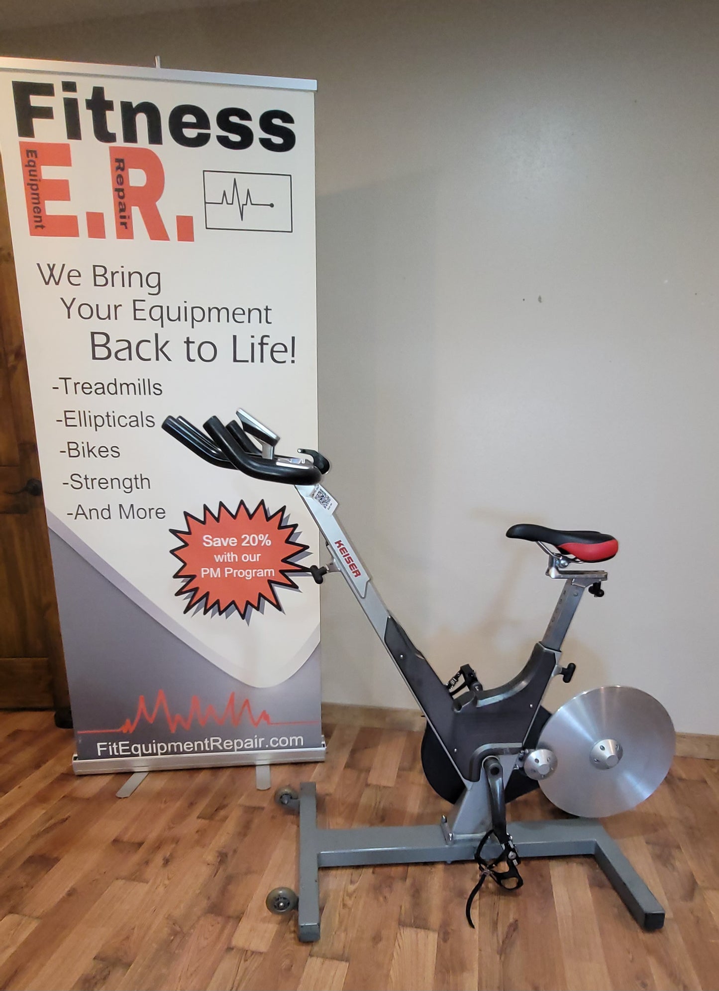 Keiser M3 Indoor Cycle w/ Computer