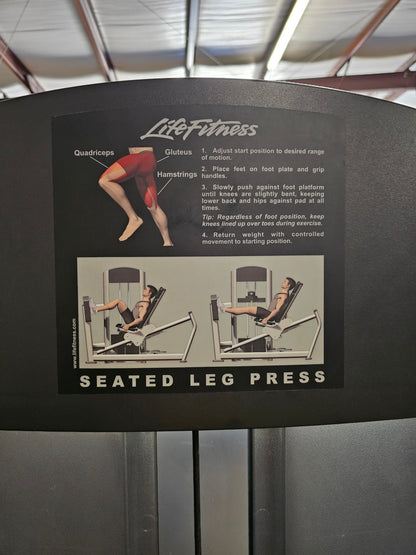 Life Fitness Seated Leg Press