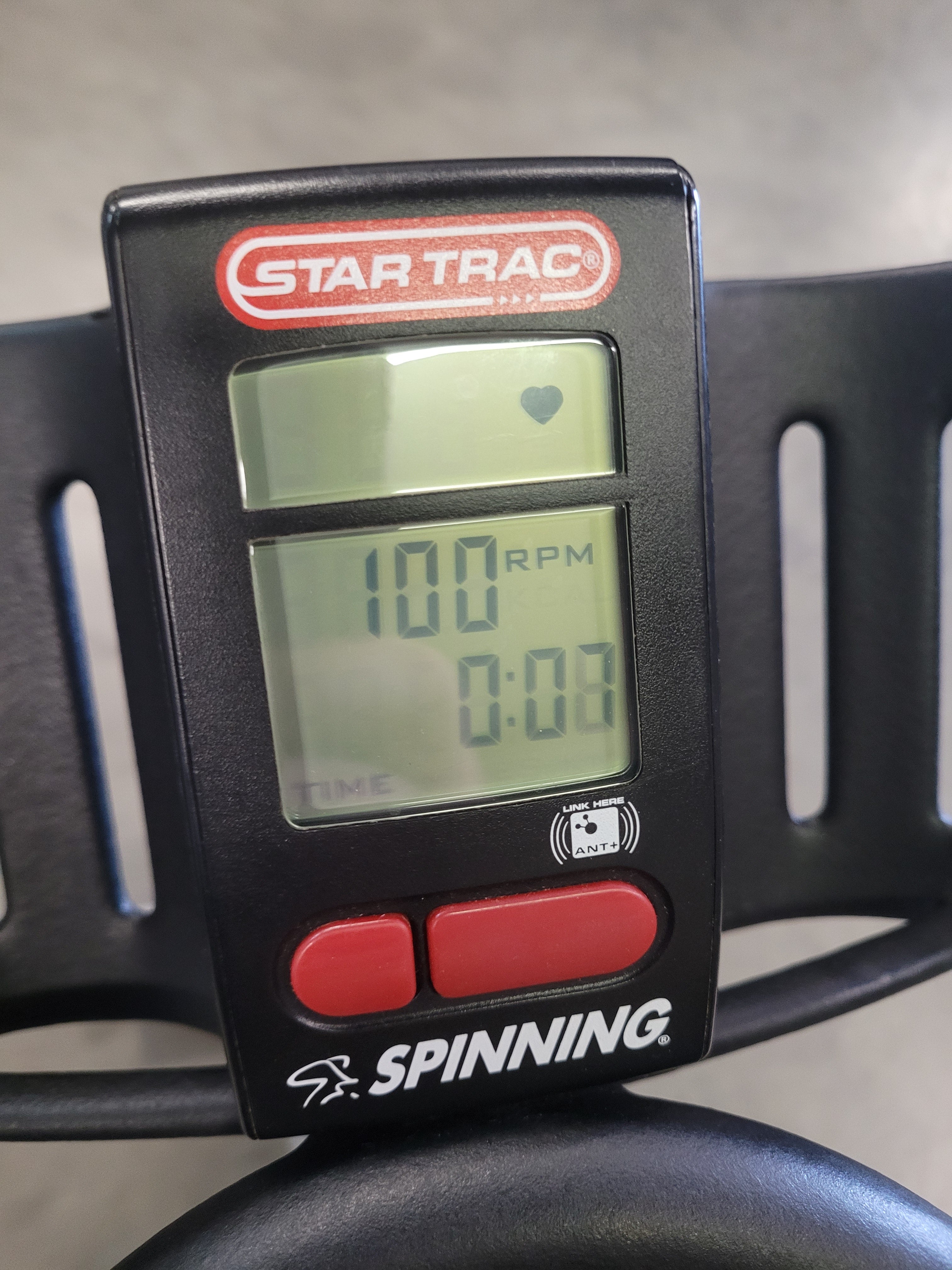 Spin best sale bike monitor