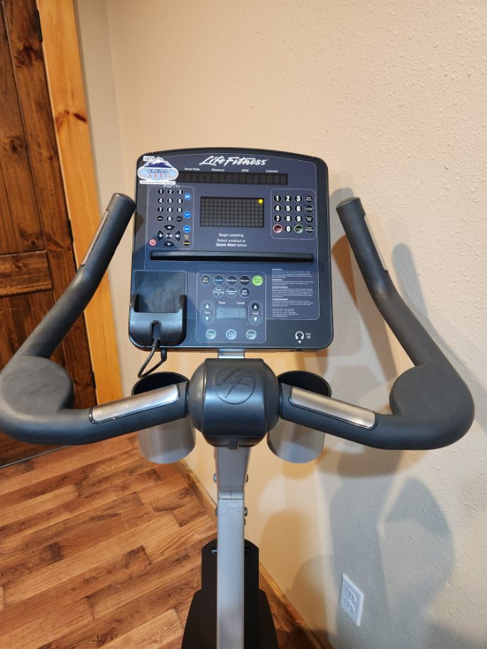 Life fitness clsc upright hot sale bike